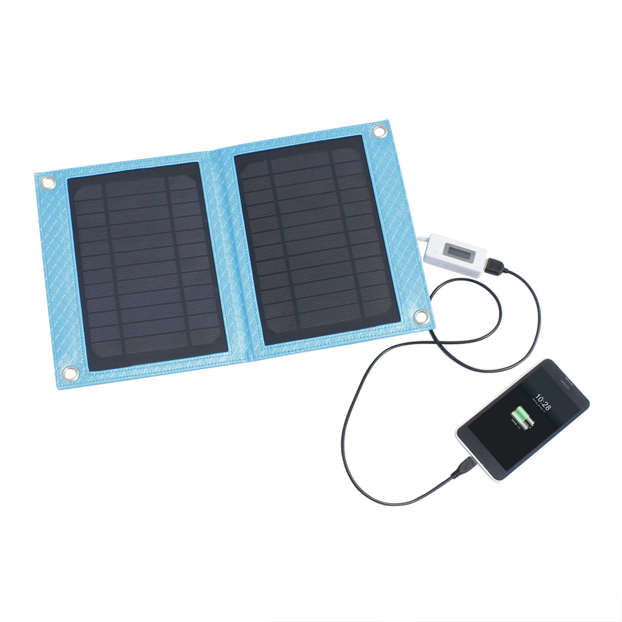 7w 2-panel Folding Solar Charger